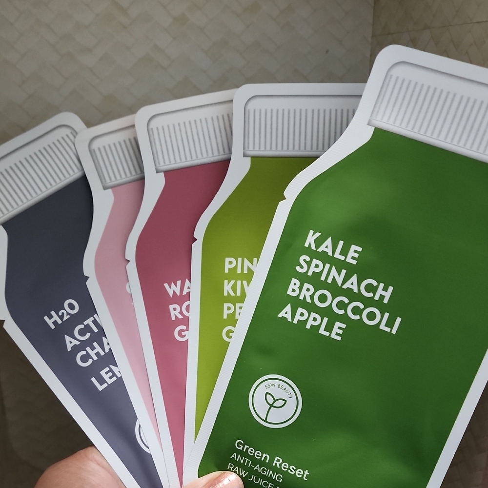 #1 Raw Juice Cleanse Mask Set - Multi-Color - Picture 3 of 4